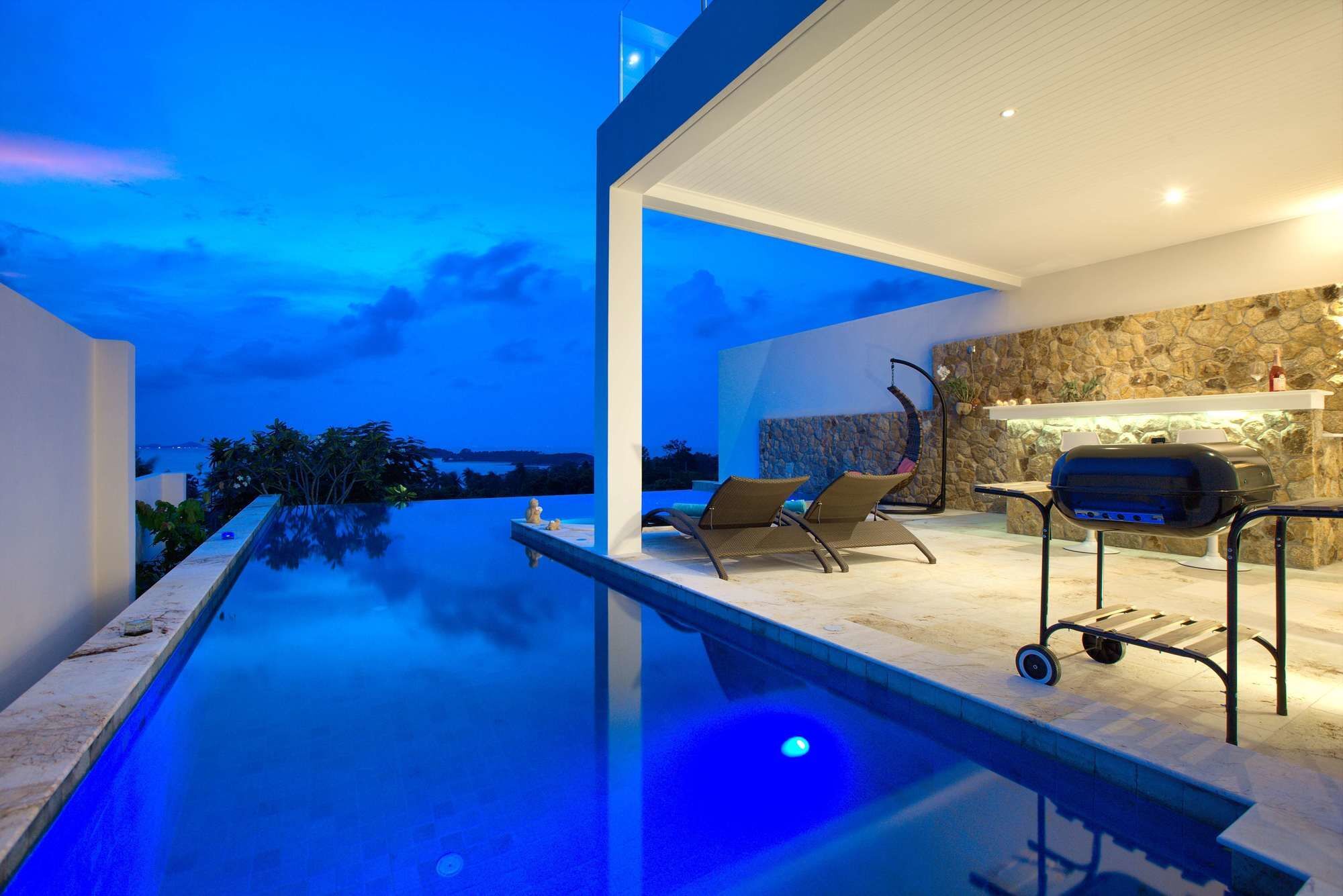 Villa Haiyi With Infinity Pool Choeng Mon Exterior photo